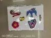 Embroidered patchwork patch details Picture